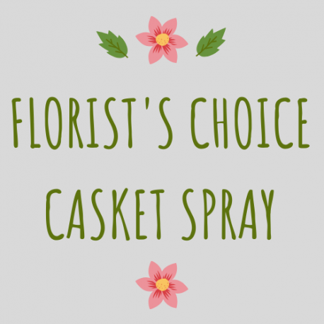 Florist's Choice Casket Spray