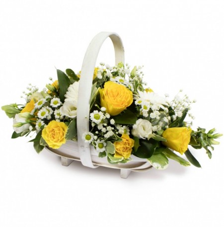 Sunny Blooms Basket