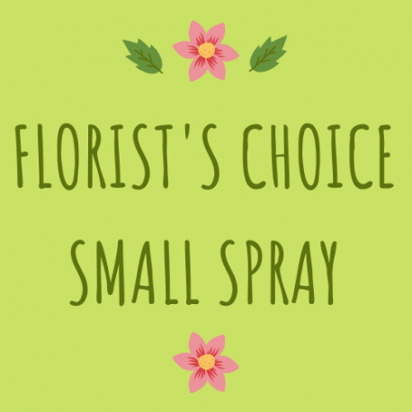 Florist's Choice Small Funeral Spray